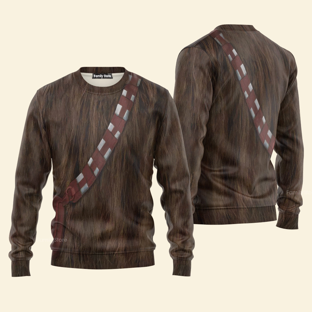 Star Wars Chewbacca Costume Hoodie Sweatshirt Sweatpants SWHS71