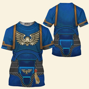 Warhammer Space Marines Ultramarines - Costume Cosplay T-shirt WHHS01