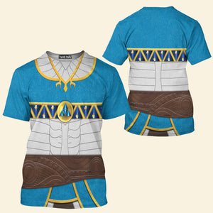 Princess Zelda Attire Costume Cosplay T-Shirt ZDHS05