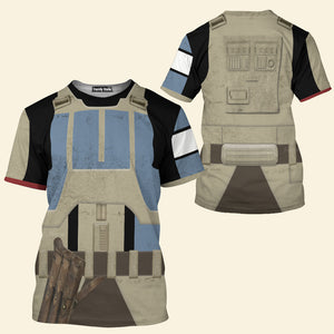 FamilyStore Shoretrooper Captain Star Wars Costume - 3D Tshirt