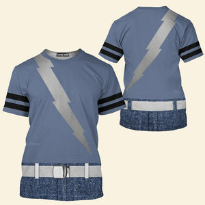 Blue Quicksilver, Wanda Vision Costume Halloween - 3D Tshirt