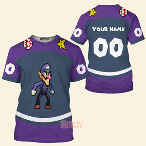 FamilyStore Waluigi Sports - Personalized 3D TShirt 