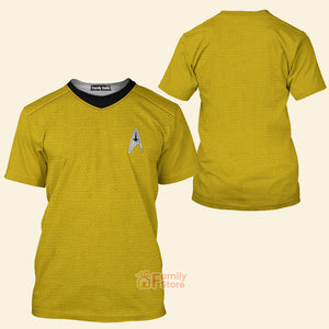 FamilyStore  Star Trek Into Darkness Gold T-Shirt