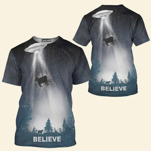 UFO Beliveve - 3D TShirt