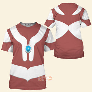 FamilyStore Ultraman T-Shirt 3D For Men & Women