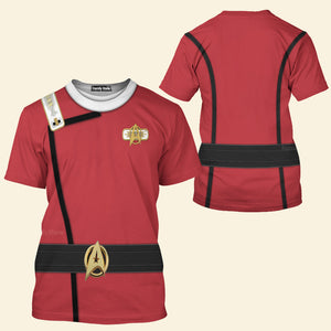 Star Trek Captain Spock Costume Officer - 3D TShirt