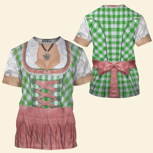 Halloween Oktoberfest Dirndl All Over Printed - 3D TShirt