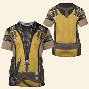 Scorpion Mortal Kombat Cosplay T-Shirt 3D For Men & Women