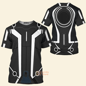 FamilyStore Sam Flynn Tron Legacy Costume - 3D Tshirt 