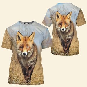 FamilyStore The Wild Fox - 3D Tshirts 