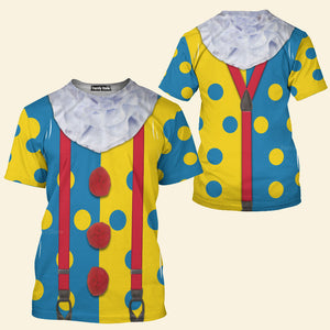 FamilyStore Halloween Clown Suit All Over Printed - 3D TShirt