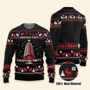 Nakatomi Plaza Christmas Party Ugly Sweatshirt For Men & Women