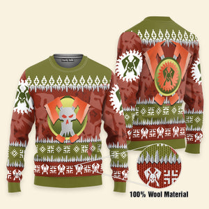 Warhammer Blood Axe Orks Iconic - Ugly Christmas Sweater