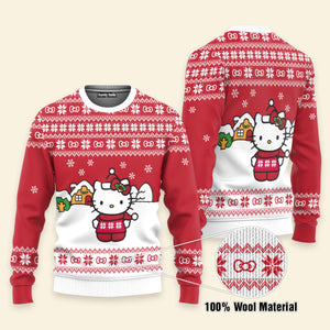 Hello Kitty Santa Cute Xmas - Ugly Christmas Sweater