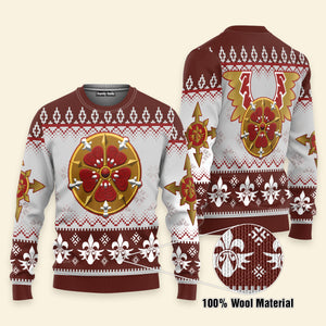 Warhammer Sisters Of Battle Iconic - Ugly Christmas Sweater