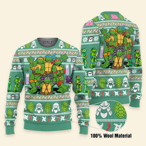 Ninja Turtles Christmas - Ugly Sweatshirt