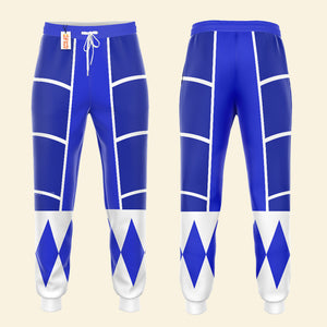 FamilyStore Blue Mighty Morphin Power Ranger Cosplay C2 - Hoodie Set, Sweatshirt, Sweatpants PRHS95