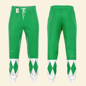 FamilyStore Green Ranger Mighty Morphin The Movie (1995) C1 - Hoodie Set, Sweatshirt, Sweatpants PRHS84