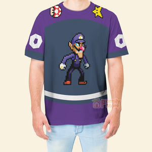 FamilyStore Waluigi Sports - Personalized 3D TShirt 