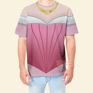 FamilyStore Aurora Princess Cosplay - 3D TShirt 