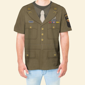 U.S General WWII Costume - 3D TShirt