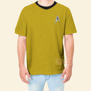 FamilyStore  Star Trek Into Darkness Gold T-Shirt