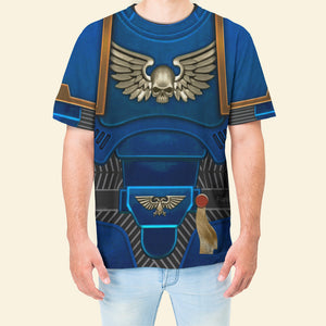 Warhammer Space Marines Ultramarines - Costume Cosplay T-shirt WHHS01