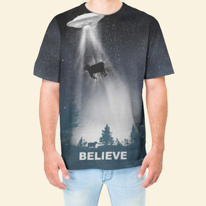 UFO Beliveve - 3D TShirt