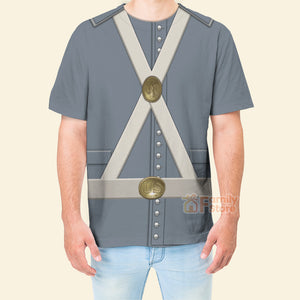 FamilyStore Mexican War US Army Costume - 3D TShirt