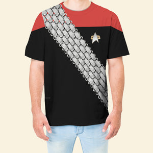 Star Trek Deep Space Nine Worf Red T-Shirt