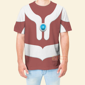 FamilyStore Ultraman T-Shirt 3D For Men & Women