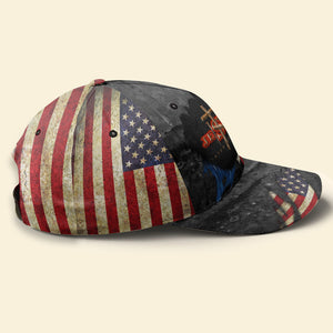 FamilyStore Jesus Saved My Life Hat American Flag - Classic Cap