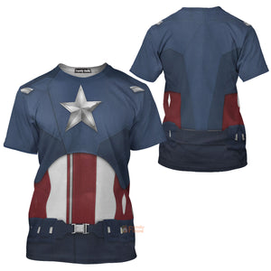 Captain America The Avengers Costume T-Shirt