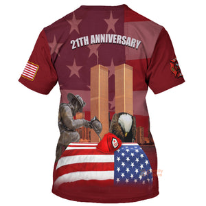 Veteran We Will Never Forget 911 T-Shirt