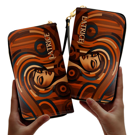 MelaninHarmony PersonalizedLeatherWalletHN02_2