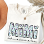 Mimi Shirt with Grandkids Names _E2_80_93 Cute Floral Design for Grandma 11 QfCGO