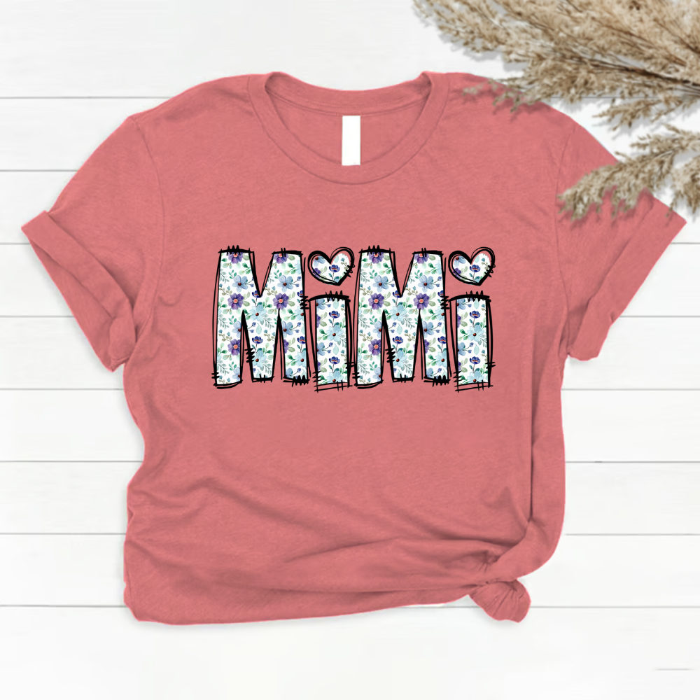 Mimi Shirt with Grandkids Names _E2_80_93 Cute Floral Design for Grandma 14 feMj1