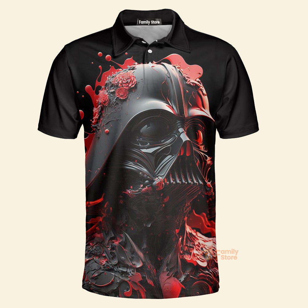Star Wars Darth Vader Flower Red - Polo Shirt