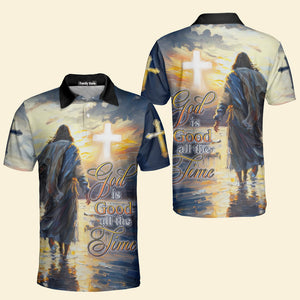 God Is Good All The Time - Men Polo Shirt