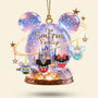 LA02. DSNY Christmas Family Castle  Gifts For Family - Personalized Ornament