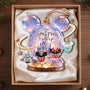 LA02. DSNY Christmas Family Castle  Gifts For Family - Personalized Ornament