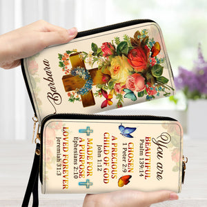 A Precious Child Of God - Thoughtful Gift For Christians - Personalized Clutch Purses - AT4080838