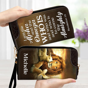 I Am The Alpha And The Omega - Awesome Personalized Clutch Purses - AT4080816