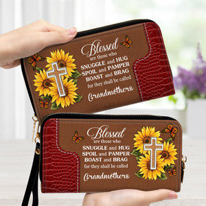 Blessed Are Those Who Spoil And Pamper - Thoughtful Gift For Christians - Personalized Clutch Purses - AT4081335