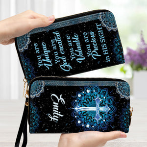 You Are Precious In His Sight - Thoughtful Gift For Christians - Personalized Clutch Purses - AT4080739