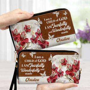 I Am A Child Of God - Thoughtful Gift For Christians - Personalized Clutch Purses - AT4080713