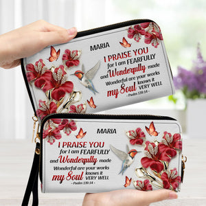 I Praise You, For I Am Fearfully And Wonderfully Made - Beautiful Personalized Clutch Purses - AT4080826