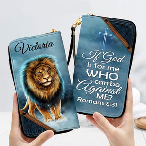 If God Is For Me Who Can Be Against Me - Awesome Personalized Clutch Purses - AT4080703