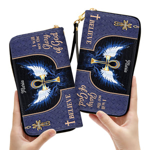 I Believe I Will See The Glory Of God - Thoughtful Gift For Christians - Personalized Clutch Purses - AT4080818