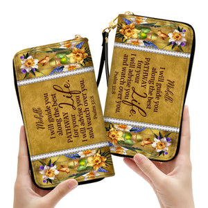 I Will Advise You And Watch Over You - Beautiful Personalized Clutch Purses - AT4080827